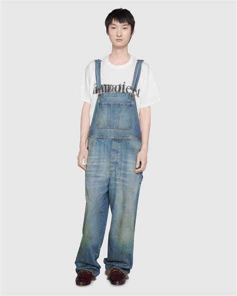 gucci 1400 overalls|Gucci overalls men's.